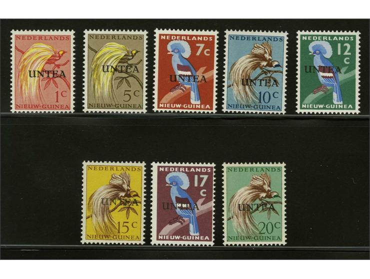UNTEA. 3e druk met kleine letters 1 t/m 20 cent, 15 cent licht tropisch (als gebruikelijk), cat.w. 380