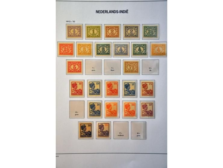 en Nieuw-Guinea collectie 1899-1948 */** met beter materiaal w.o Kreisler, Van Konijnenburg 25 gulden etc. in Davo album