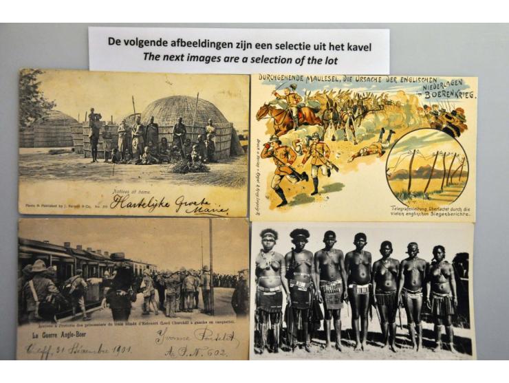 80 ex. oude en zeer oude w.b. Boer War