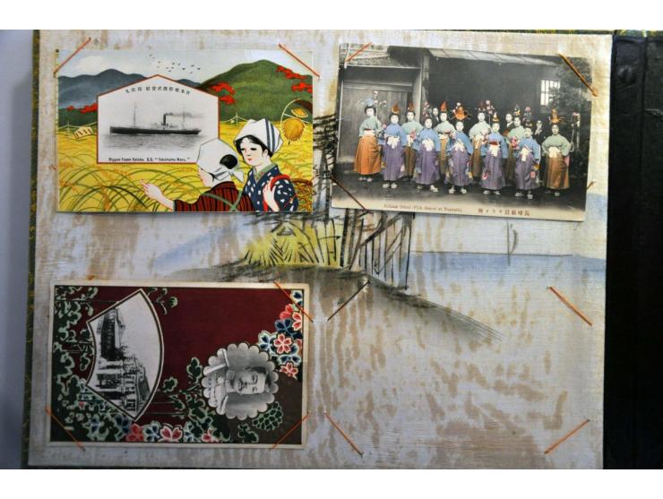 , Indonesië 48 ex. oude en zeer oude in mooi album