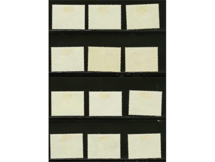Goldfish 4 - 8 fen, very fine mounted mint, cat.v. 700