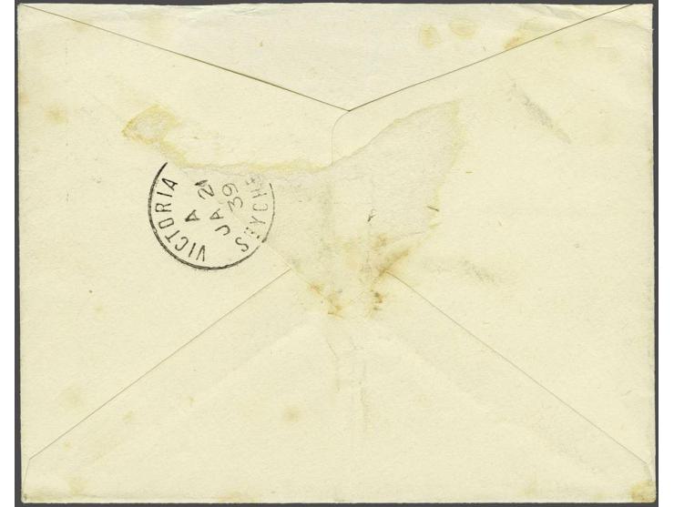 Giant Tortoise 12 cents reddish violet on envelope. Between 22 March 1938 and 3 Sept 1939, the EAMS air mail rate was 12 cent