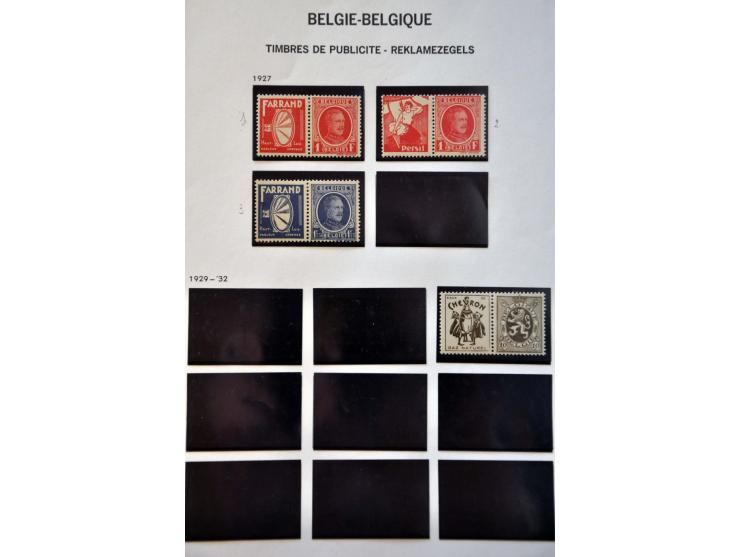 pubs, collectie zowel gestempeld als */** verzameld met betere ex. op albumbladen