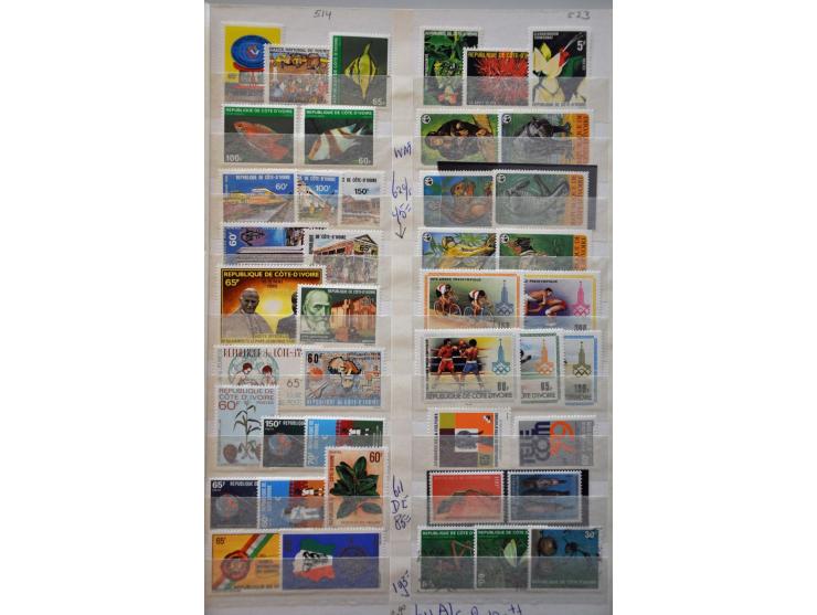 collection mainly ** on stockcards