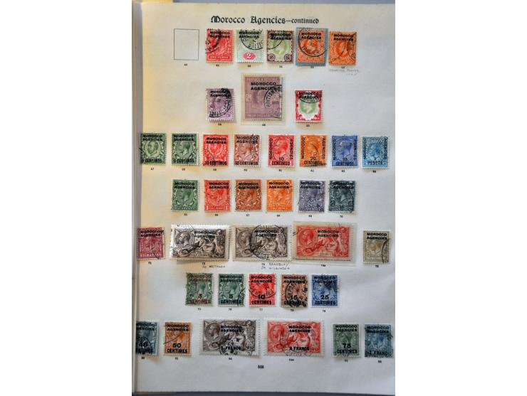 collection 1898-1937 used with many better ex. on album leaves and stockpage 