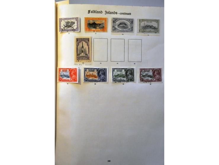 good collection 1869 (FR1 cut out from cover) - 1935 used with many better stamps (SG 41-42, 49-50, 68, 80, 126, 135, etc.) o