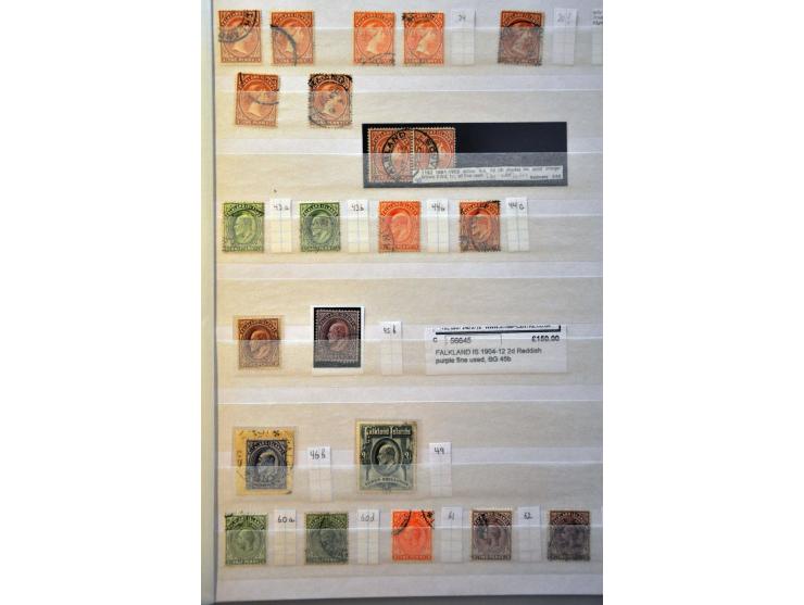 good collection 1869 (FR1 cut out from cover) - 1935 used with many better stamps (SG 41-42, 49-50, 68, 80, 126, 135, etc.) o