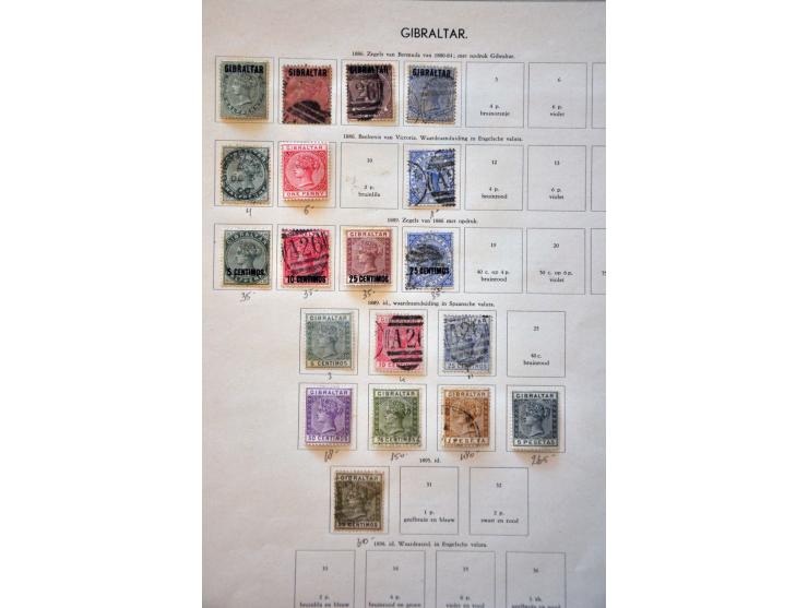 small collection 1886-1953 used and unused