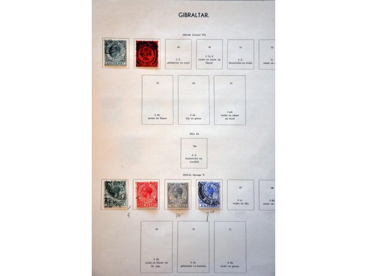 small collection 1886-1953 used and unused
