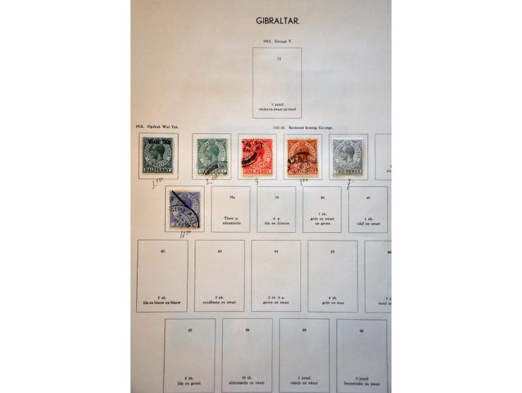 small collection 1886-1953 used and unused