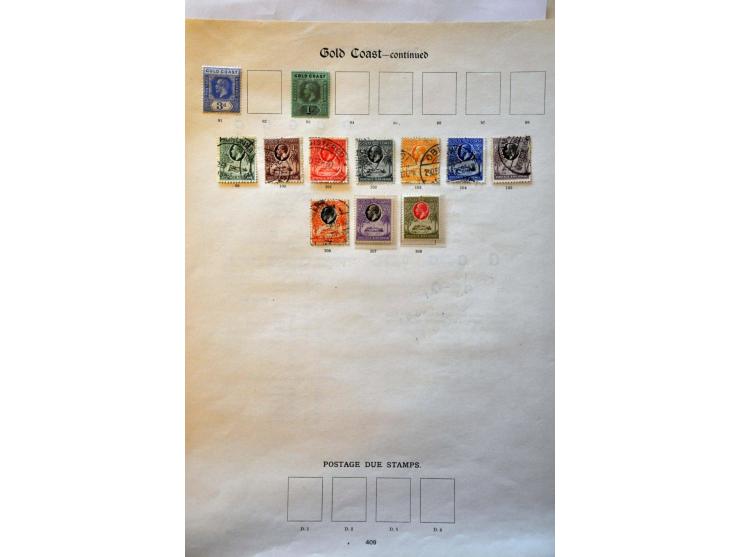and Togo collection with better ex. on album leaves 