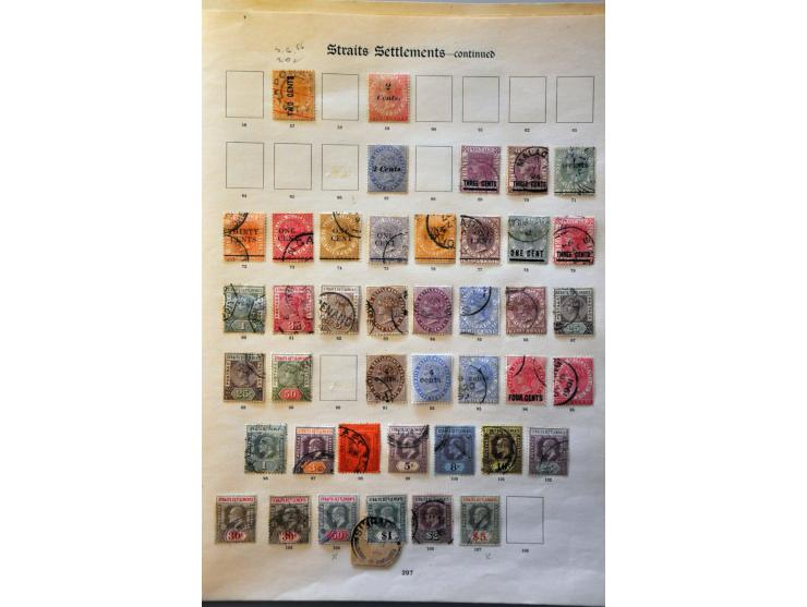 collection 1867-1926 with better ex. on album leaves 