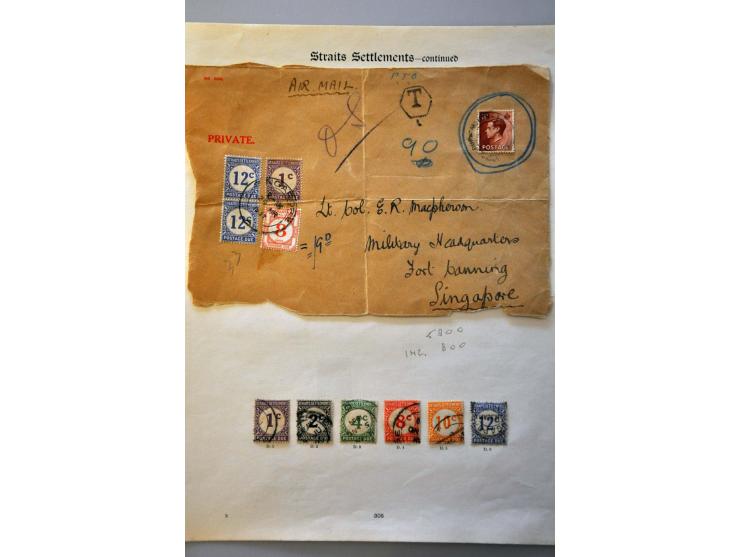 collection 1867-1926 with better ex. on album leaves 