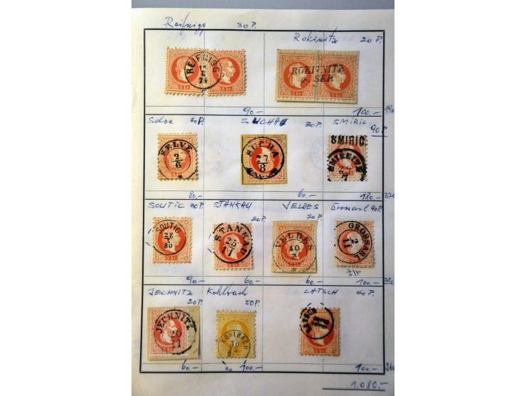cancellations mainly on issue 1867, about 120 nice strikes in approval booklet