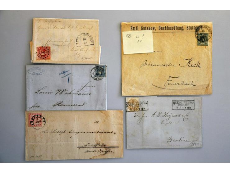 about 65 covers/postal stationery in mixed quality