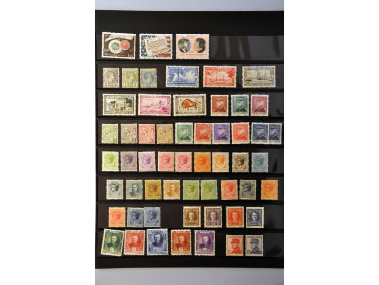 mostly */** including Red Cross blocks (Yv 3a, 3b, 4a and 4b ** (4b gum toned) in Davo binder