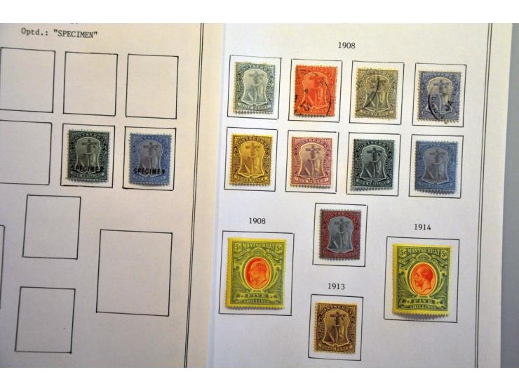 collection 1876- 1999 with better ex. in 2 albums and stockbook 