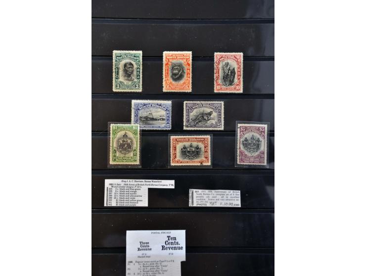 nice collection used between SG1 and SG 302 and postage dues, including many better ex. and sets, some varieties (imperf pair