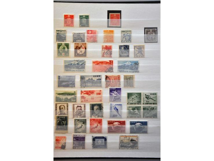 mostly older material in stockbook 