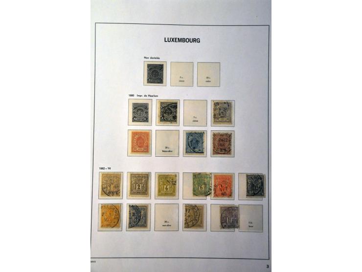 collection 1852-1989 mainly */** with better sets (a.o. Intellectuals) in 2 Davo albums