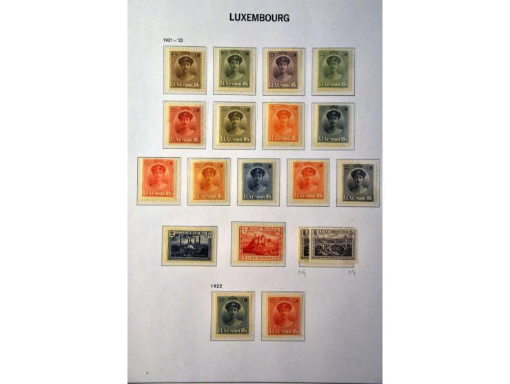 collection 1852-1989 mainly */** with better sets (a.o. Intellectuals) in 2 Davo albums