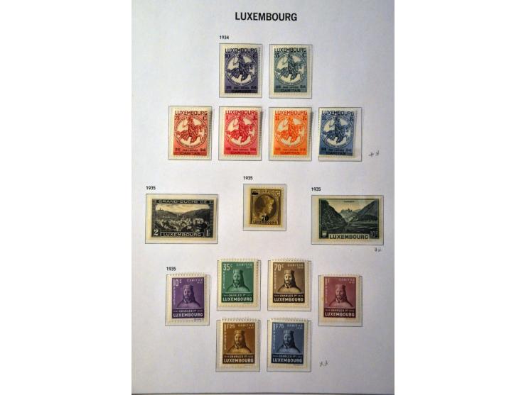 collection 1852-1989 mainly */** with better sets (a.o. Intellectuals) in 2 Davo albums