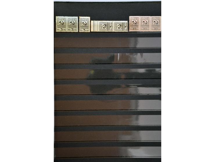 collection used and unused with also Russian Postoffices in China in stockbook