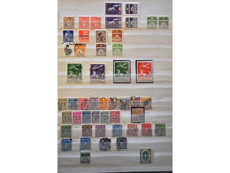 older and classic material with better ex. in 3 stockbooks