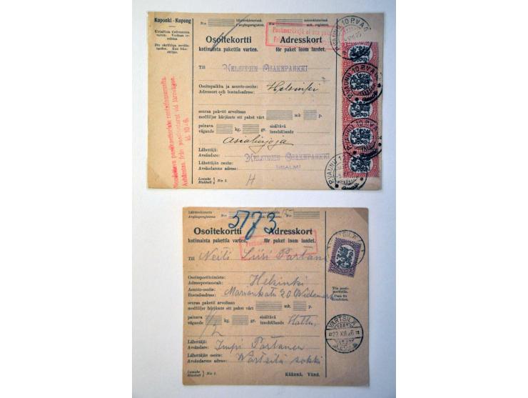 collection of about 200 covers/postal stationery ca. 1860-1990 with better items in binder