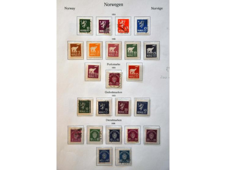 collection 1856-1980 used and */** with better material in binder