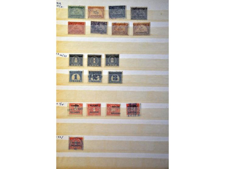 revenue stamps including documentary, overprint stock transfer (including $4, $5 and $10), proprietary, future delivery, stoc