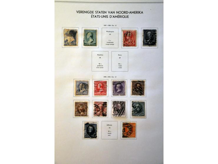 collection 1861-1944 used and * with better material partly in mixed condition in Davo album