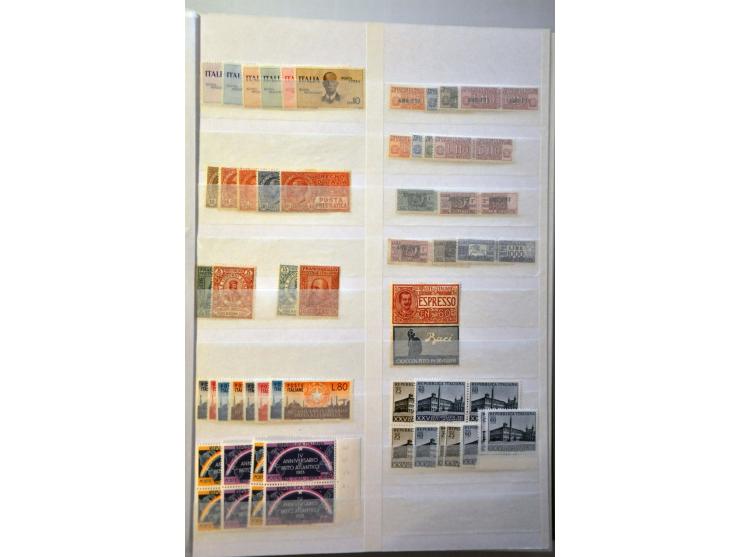 dealer's stock containing Ireland, Italy and Monaco */** with better material in stockbook
