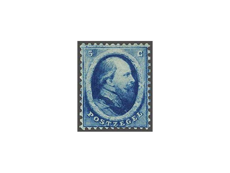5 cent blauw Utrechtse druk, pracht ex., cat,w, 375