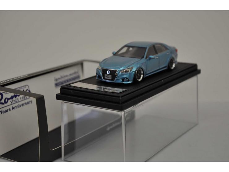 Toyota Crown Athlete AWS210, Ignition Model, No. 14 of 180, 1:43, blue, Mint.