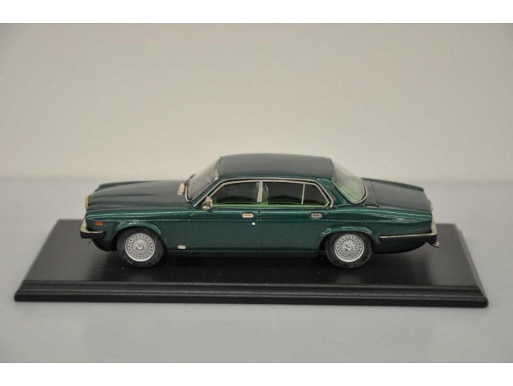 Jaguar XJ6  series 3, SMTS, hand built, 1:43, green, Excellent (side windows left bit loose, tires weathered).