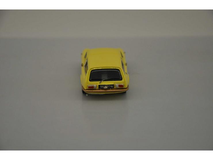 Lotus Elan Estate, Kenna Models, hand built, No 100 of 600, 1:43, yellow, Mint.