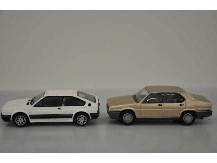 Alfa Romeo Sprint Quadrifoglio Verde 1500, Alezan, hand built, 1:43, white, Excellent (left mirror loose in box), Alfa Romeo 
