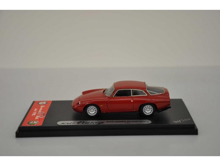 Alfa Romeo SZ coda tronca 1961, BBR Models, No 70 of 500, 1:43, red, Near Mint (front window bit loose).