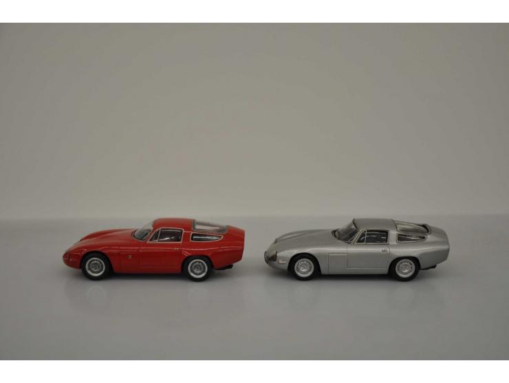 Alfa Romeo Zagato 1963, Provence Moulage, hand built, 1:43, red, Mint, Alfa Romeo Zagato 1963, Provence Moulage, hand built, 