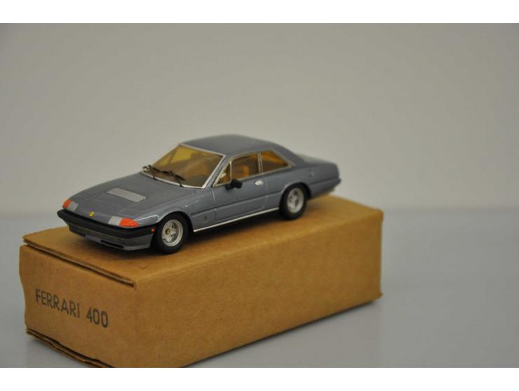 Ferrari 400 Automatic Gyl, AMR (André Marie Ruf), hand built, Ref. 002, 1:43, blue, Mint.