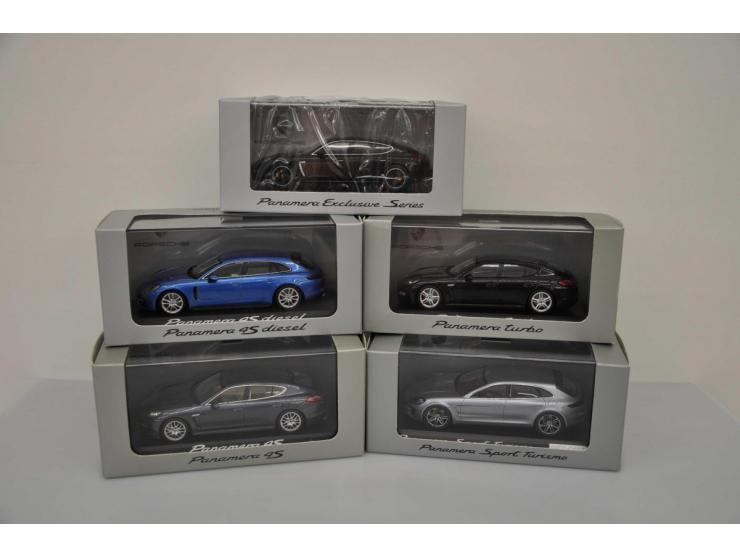Porsche Panamera Sport Turismo Concept, Spark Models, 1:43, blue silver, Mint, Porsche Panamera Sport Turismo, Minichamps, 1: