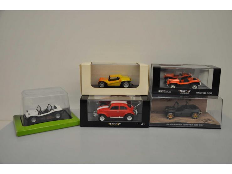 Volkswagen Meyers Manx Dune Buggy, Neo Scale Models, 1 of 300, 1:43, orange, Mint, Volkswagen Baja Bug, Neo Scale Models, 1:4