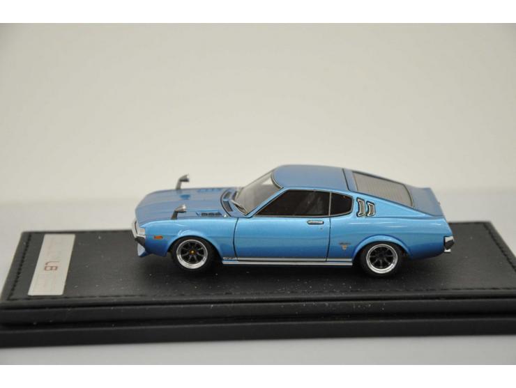 Toyota Celica LB 1600 GT TA 27, Ignition Model, 1:43, blue, Near Mint (bit dusty).