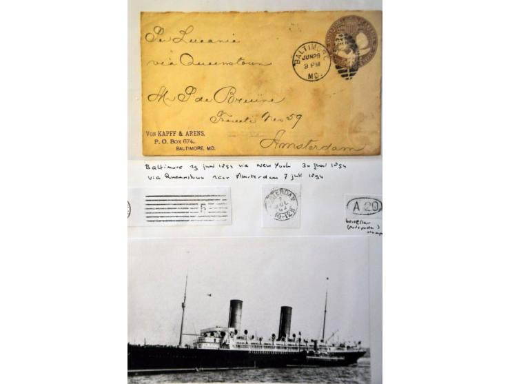 Hulpuitgifte 10 cent t/m 2½ gulden met opdruk Ultramar van het Portugese Ministerie van Koloniën (zegels licht getint), cat.w