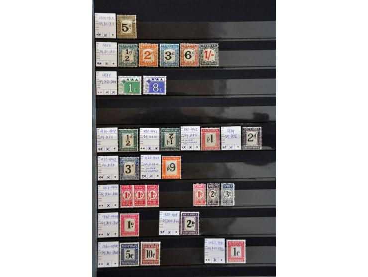 Verkiezingen kleurvariëteiten 15 sen groen, rood en blauw in blokken van 4 (enkele roestvlekjes), cat.w. 3600