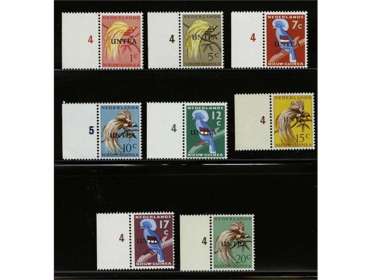 UNTEA, 3e druk met kleine letters 1 t/m 20 cent met velrand, 15 cent licht tropisch (zoals gebruikelijk), cat.w. 380