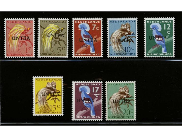 UNTEA, 3e druk met kleine letters 1 t/m 20 cent, 15 cent licht tropisch (zoals gebruikelijk), cat.w. 380
