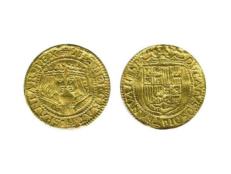 Overijssel, gouden dukaat z.j. Spaans type zf+