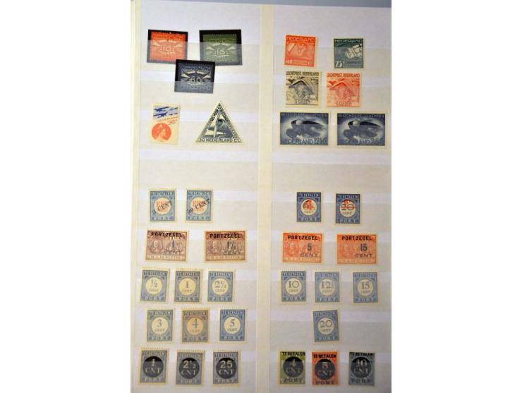 meest series gestempeld engros tussen 1907 en 2000, cat.w. 5400 in insteekboek 